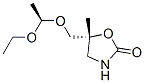 2-Oxazolidinone,5-[(1-ethoxyethoxy)methyl]-5-methyl-,(R*,R*)-(9CI)