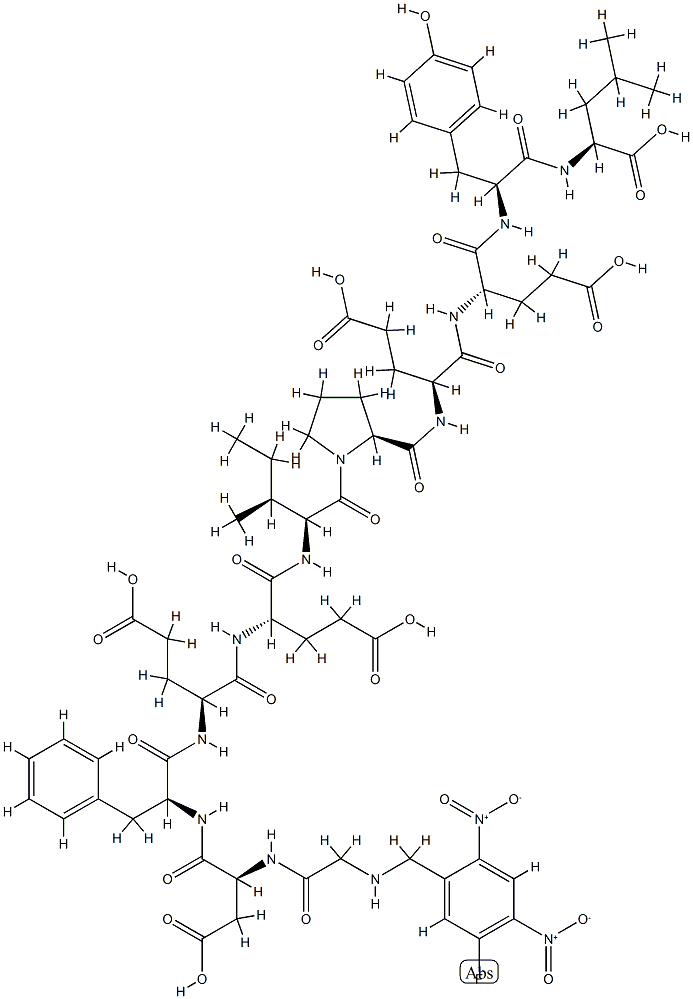 hirudin (54-64), N(alpha)-dinitrofluorobenzyl-