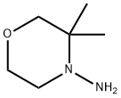 4-Morpholinamine,3,3-dimethyl-(9CI)