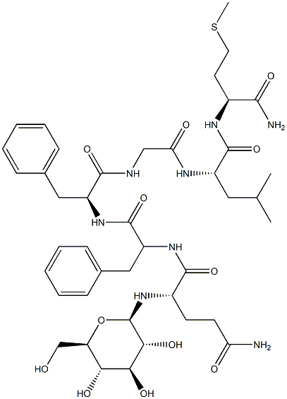 substance P (6-11), Glu(Glc)(6)-
