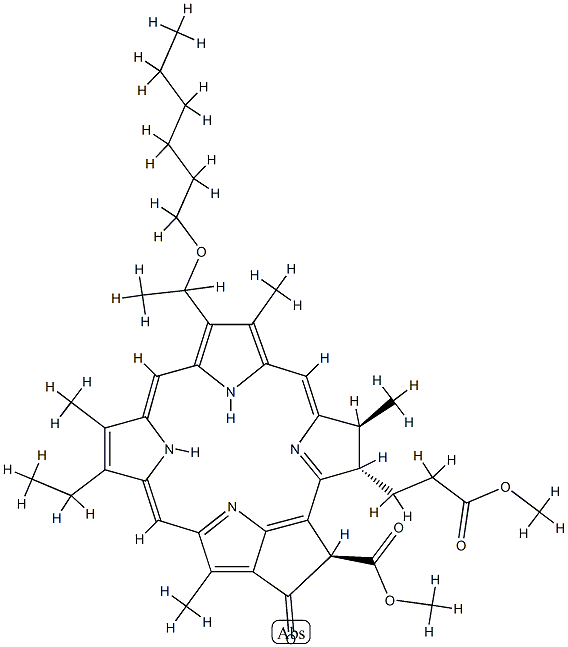methylpheophorbide-a-(hexyl-ether)