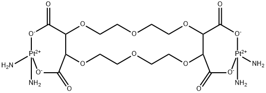 18-crown-6-tetracarboxybisdiammineplatinum(II)