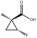 Trans-2-fluoro-1-methylcyclopropanecarboxylic acid