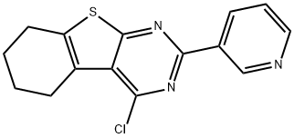 4-CHLORO-2-PYRIDIN-3-YL-5,6,7,8-TETRAHYDRO[1]BENZOTHIENO[2,3-D]PYRIMIDINE