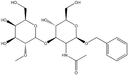 benzyl 2-acetamido-2-deoxy-3-O-(2-O-methyl-beta-galactosyl)-beta-glucopyranoside