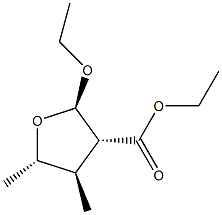 3-Furancarboxylicacid,2-ethoxytetrahydro-4,5-dimethyl-,ethylester,(2alpha,3bta,4alpha,5bta)-(9CI)