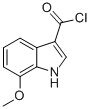 1H-Indole-3-carbonyl chloride, 7-methoxy- (9CI)