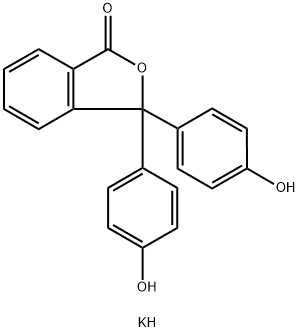 1(3H)-Isobenzofuranone, 3,3-bis(4-hydroxyphenyl)-, potassium salt (1:)