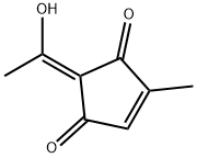 4-Cyclopentene-1,3-dione, 2-(1-hydroxyethylidene)-4-methyl-, (Z)- (9CI)