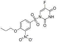 5-fluoro-1-(3-nitro-4-propoxy-phenyl)sulfonyl-pyrimidine-2,4-dione