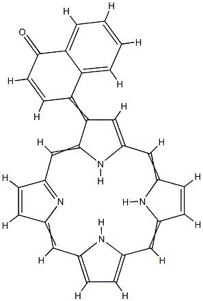 4-hydroxy-1-naphthylporphyrin