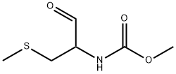 Carbamic  acid,  [1-formyl-2-(methylthio)ethyl]-,  methyl  ester  (9CI)