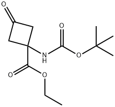 1-[(叔丁氧羰基)氨基]-3-氧代环丁烷羧酸乙酯