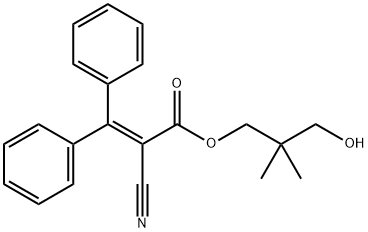 2-CYANO-3,3-DIPHENYL-2-PROPENOICACID3-HYDROXY-2,2-DIMETHYLPROPYLESTER