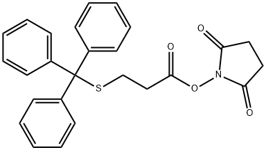 2,5-二氧吡咯烷-1-基3-(三苯甲基硫代)丙酸酯