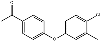 1-(4-(4-氯-3-甲基苯氧基)苯基)乙酮