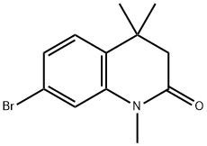 7-溴-1,4,4-三甲基-3,4-二氢-喹啉-2-酮