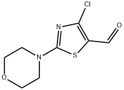 4-CHLORO-2-(4-MORPHOLINO)-5-THIAZOLECARBOXALDEHYDE