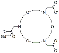 gadolinium-1,7,13-triaza-4,10,16-trioxacyclooctadecane-N,N',N''-triacetic acid
