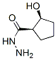 Cyclopentanecarboxylic acid, 2-hydroxy-, hydrazide, cis- (9CI)