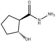Cyclopentanecarboxylic acid, 2-hydroxy-, hydrazide, trans- (9CI)