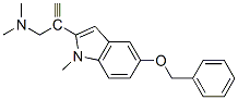 N-methyl-N-(2-propynyl)-2-(5-benzyloxy-1-methylindolyl)methylamine