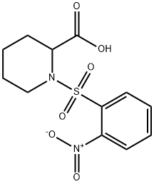 1-[(2-硝苯基)磺酰基]哌啶-2-羧酸