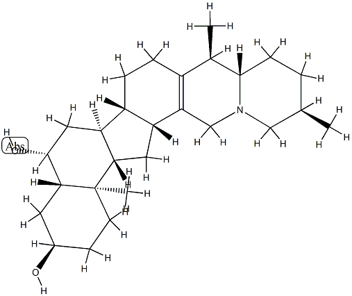 5alpha,14alpha-Cevanine-13,17-dehydro-3alpha,6beta-diol