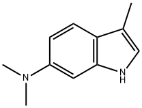 1H-Indol-6-amine,N,N,3-trimethyl-(9CI)