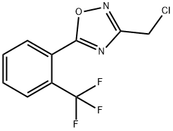 3-(氯甲基)-5-(2-(三氟甲基)苯基)-1,2,4-噁二唑