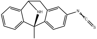 2-isothiocyanato-5-methyl-10,11-dihydro-5H-dibenzo(a,d)cyclohepten-5,10-imine
