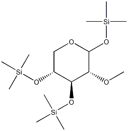 2-O-Methyl-1-O,3-O,4-O-tris(trimethylsilyl)-D-xylopyranose