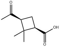 (1R,3S)-3-Acetyl-2,2-dimethylcyclobutane-carboxylic acid