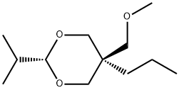 2β-Isopropyl-5β-(methoxymethyl)-5α-propyl-1,3-dioxane