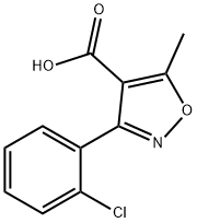 3-(2-氯苯基)-5-甲基-4-异恶唑羧酸