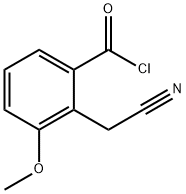 m-Anisoyl chloride, 2-(cyanomethyl)- (8CI)