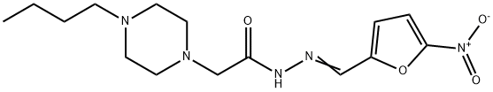 N'-[(5-Nitrofuran-2-yl)methylene]-4-butyl-1-piperazineacetic acid hydrazide
