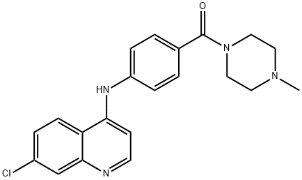 1-[p-[(7-Chloro-4-quinolyl)amino]benzoyl]-4-methylpiperazine