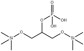 Phosphoric acid 2-trimethylsilyloxy-1-[(trimethylsilyloxy)methyl]ethylbis(trimethylsilyl) ester