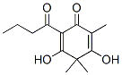 3,5-Dihydroxy-2,4,4-trimethyl-6-butanoyl-2,5-cyclohexadien-1-one