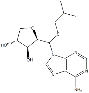 1-C-(6-Amino-9H-purin-9-yl)-2,5-anhydro-1-S-isobutyl-1-thio-D-xylitol