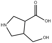 4-(羟甲基)吡咯烷-3-羧酸