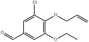 4-(烯丙氧基)-3-氯-5-乙氧基苯甲醛