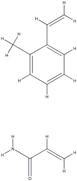 2-Propenamide, polymer with ethenylmethylbenzene