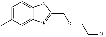 Ethanol, 2-[(5-methyl-2-benzothiazolyl)methoxy]- (7CI,8CI)