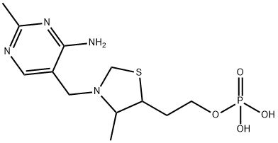3-[(4-Amino-2-methyl-5-pyrimidinyl)methyl]-4-methyl-5-thiazolidineethanol dihydrogen phosphate