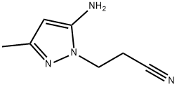 3-(5-氨基-3-甲基-1H-吡唑-1-基)丙腈