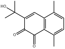 1,2-Dihydro-3-(1-hydroxy-1-methylethyl)-5,8-dimethyl-1,2-naphthalenedione