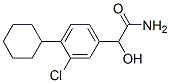 Benzeneacetamide,  3-chloro-4-cyclohexyl--alpha--hydroxy-