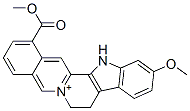 8,13-Dihydro-11-methoxy-1-methoxycarbonyl-7H-benz[g]indolo[2,3-a]quinolizin-6-ium
